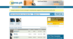Desktop Screenshot of garee.pk